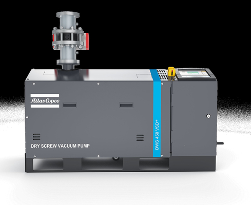 Thiết kế mạnh mẽ cho môi trường khắc nghiệt DWS 450 VSD + máy bơm chân không vít khô cho công nghiệp
