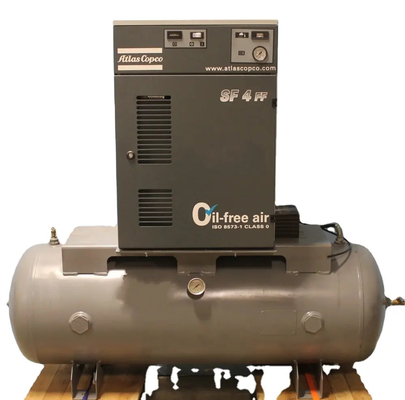 3.7KW / 5HP 0 Ppm Máy nén không khí xoắn SF4