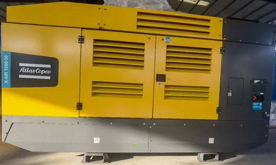 Tiêu chuẩn phát thải GIV Máy nén di động X-AIR 1280-30 15/25/30 Bar cho các ứng dụng công nghiệp và tại chỗ
