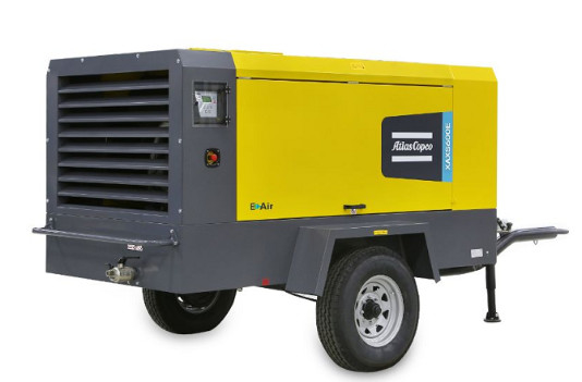 Máy nén di động Atlas Copco XAXS600E Điện lực cho năng suất tối đa