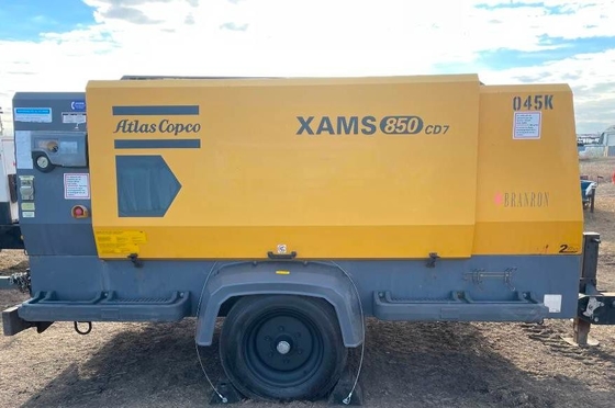 Màu vàng 195 Kw máy nén di động XAMS850Cd với thiết kế di động