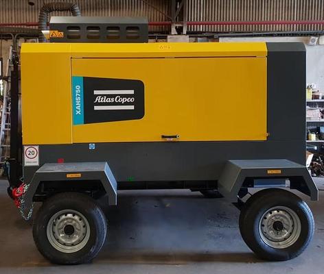 Máy nén di động XAHS750 - 21 M3/min FAD, 6 xi lanh