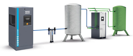 OGP 105 Atlas PSA Nitrogen Generator 94.5x94.5x130 inch kích thước