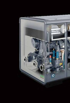 ZT55~750, ZT75~900VSD Không dầu Atlas vít máy nén không khí Vật liệu hợp kim nhôm
