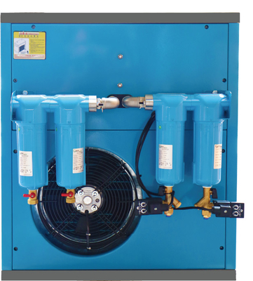 Máy sấy khí nén lạnh cắt laser 16 ~ 30bar Skid Mounted