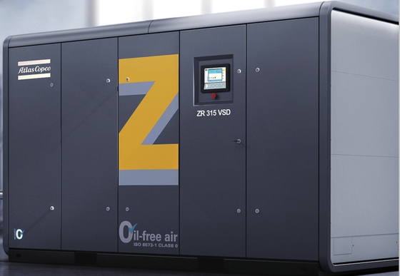 ZT15-ZT45 Máy nén không khí vít Atlas không dầu
