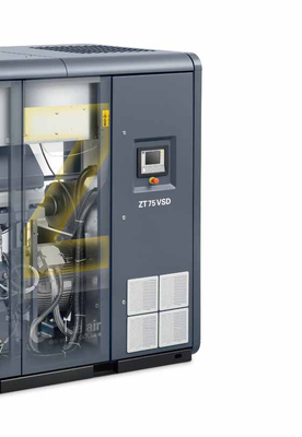 ZT18-55VSD Không dầu Atlas vít máy nén không khí làm mát không khí 50~60Hz 10,5m3/min