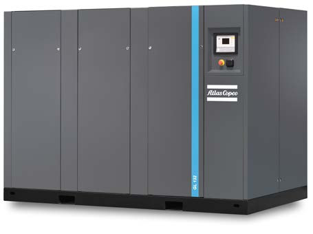 Công nghệ bơm dầu thông minh và động cơ IE4/IE5 trong máy nén không khí vít Atlas GA110VSD++-GA315VSD+