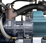 Máy nén không khí vít Atlas G Series G90 với vòng bi bên không có động cơ được bôi trơn suốt đời