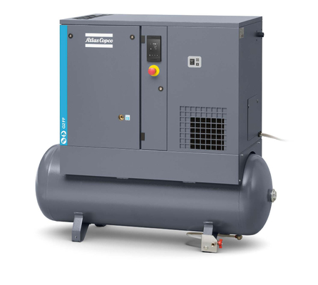 Atlas Copco G2 Rotary Screw Oil injected Air Compressor Được xây dựng trong FF khô Có sẵn