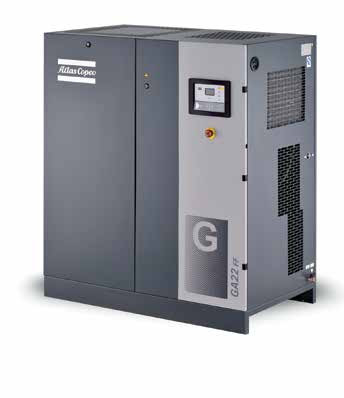 Máy nén không khí hợp kim nhôm Atlas GA Series GA22 Power 30 HP