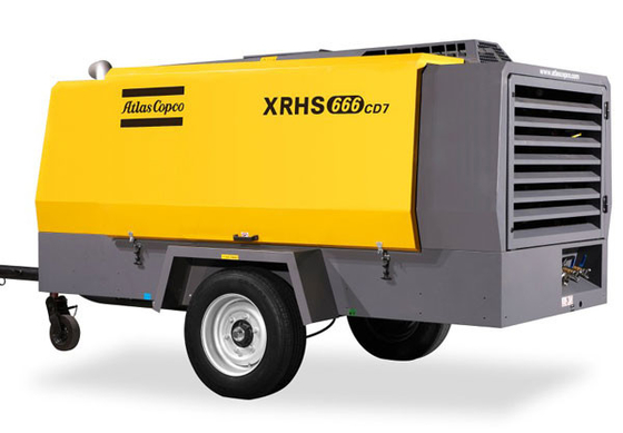 Máy nén di động chạy bằng điện XRHS666C với 18,6 M3/min FAD