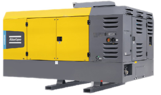 Máy nén di động Atlas Copco XRHS 888 cho áp suất ổn định và khối lượng khí trong giếng nước địa nhiệt và đường ống dẫn
