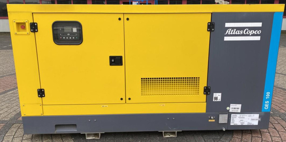 Máy phát điện công nghiệp QES100 Với động cơ diesel và phương pháp khởi động điện / quay trở lại 1514KG Capacity