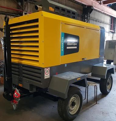XAHS750 máy nén di động 12 Bar 21 M3/min Cummins động cơ
