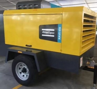 Máy nén khí di động XAVS450 Tải đầy 2400 Vòng/phút Thiết kế nhỏ gọn FAD 13 m³/phút