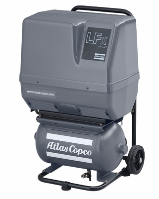 Máy nén không dầu Atlas Screw Air Compressor LFX Compact Piston 62-64dB Mức độ ồn