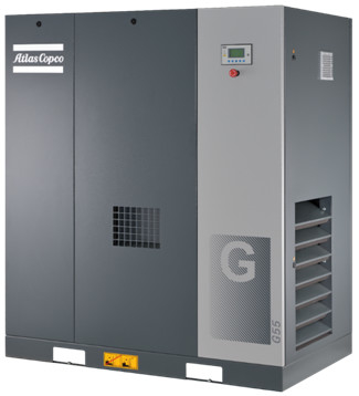 Máy nén khí 75kw Atlas , Máy nén khí phun dầu dòng G G75