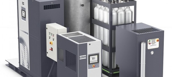 Độ tinh khiết 97% 96% Atlas Nitrogen, On Site Nitrogen Generator NGM4+ 445kg