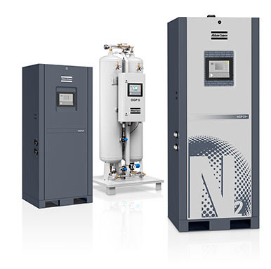 Atlas PSA Nitrogen Generator All In One NGP20 99,999% 99,99% 99,95% độ tinh khiết