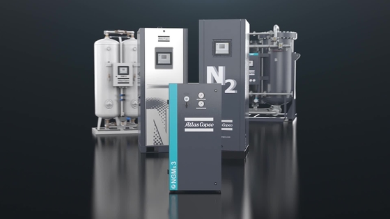 Chứng chỉ ISO Máy phát oxy Atlas OGP55 93% 90% 95% Độ tinh khiết