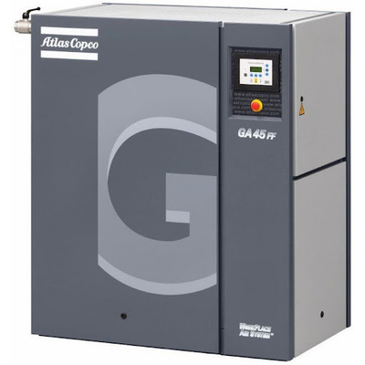 GA 45 60Hz Atlas Screw Air Compressor GA Series 745kg Trọng lượng với tính bền vững