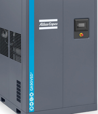 Atlas vít máy nén khí GA75VSD + FF 75kw Xây dựng trong máy sấy