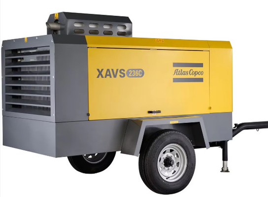 Máy nén không khí di động cỡ trung bình của Atlas Copco XAVS236C cho tỷ lệ áp suất và khối lượng khí đa dạng và hợp lý