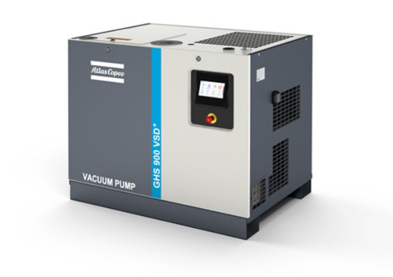 Máy bơm chân không GHS 900 VSD + với áp suất tối đa 0,35 Mbar và 2 1/2 