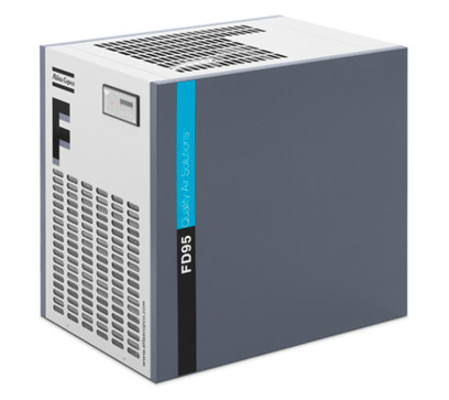 95 l/s Tốc độ làm mát loại Máy sấy không khí Atlas F95 áp suất làm việc 13bar