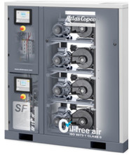 AQ-37 VSD không dầu Atlas vít máy nén không khí 37kw nước tiêm