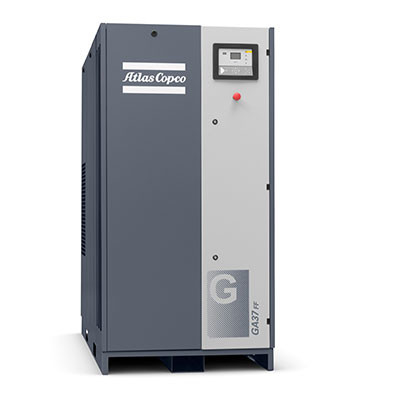 GA37 + Atlas Screw Air Compressor GA Series 50Hz 37kw Với Hệ thống khóa cổng thông minh SIL