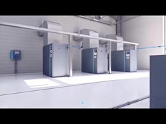 Không khí làm mát phòng nén răng.